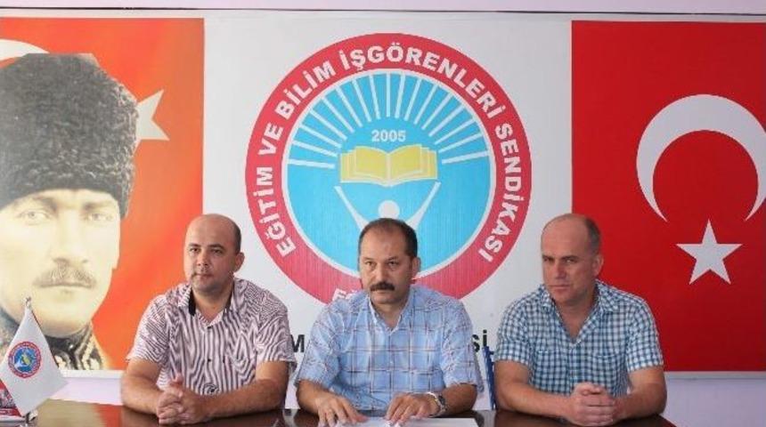 Eğitim İş Genel Başkanı Veli Demir Manisa'da