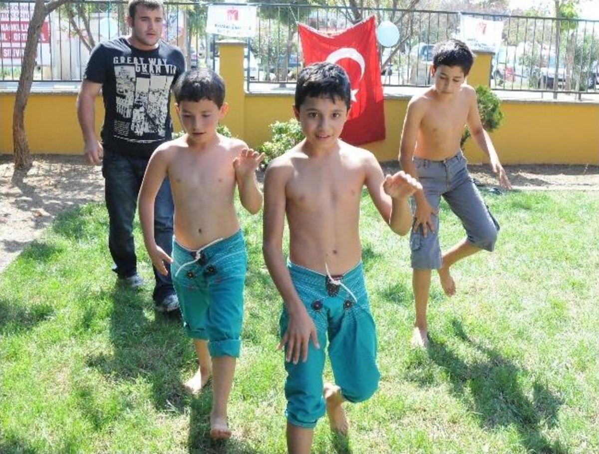 (&ouml;zel Haber) Minik Pehlivanlar Er Meydanında