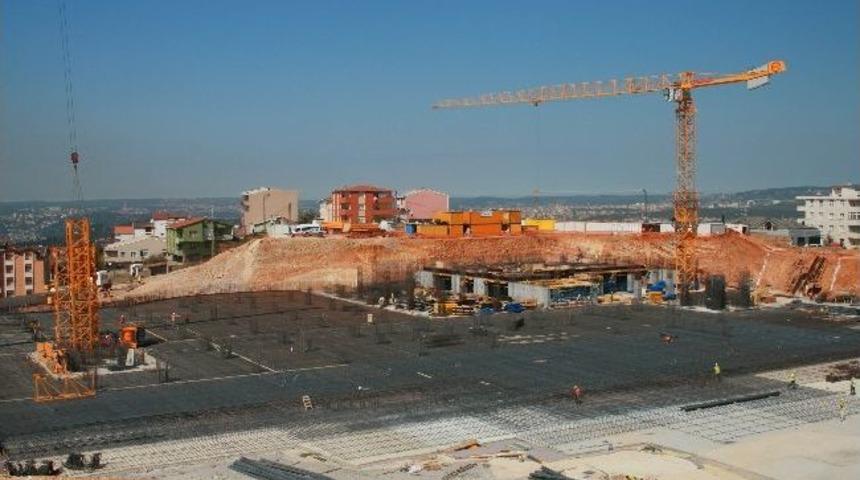 &Ccedil;amlıca Tepesi Cami&rsquo;nin Betonu Atıldı