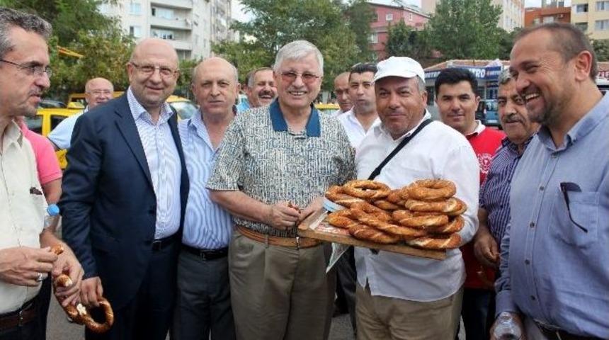 Simitler Başkan'dan