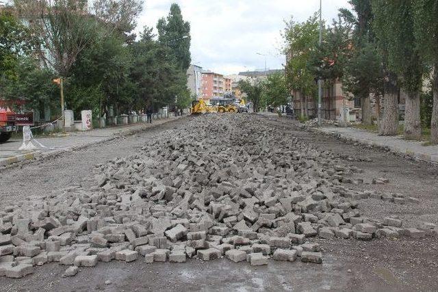 Ardahan'da Yol Çalışmaları Ve Sıcak Asfalt Çalışmaları Devam Ediyor