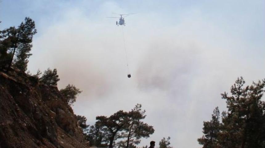 Havran&rsquo;da Kazdağları Sabaha Karşı Yandı