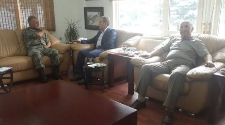 Garnizon Komutanına &lsquo;askeri Birlik&rsquo; Ziyareti