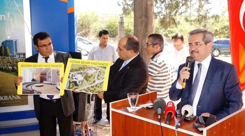 Adana'daki Dev Sağlık Kompleksinin Temeli 6 Ekimde Atılacak
