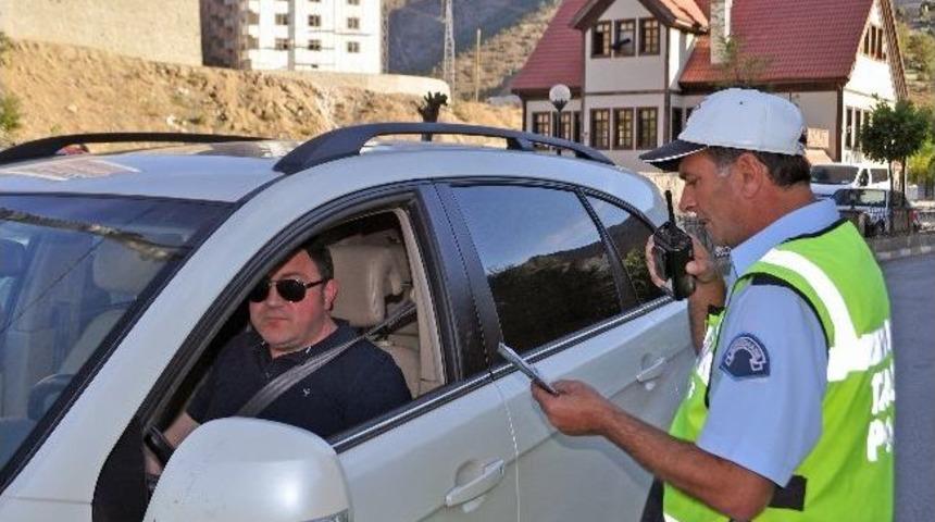 G&uuml;m&uuml;şhane&rsquo;de Emniyet Kemeri Denetimi Sıklaştı