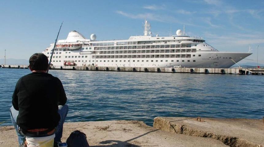 Turist Gemisi Sılver Cloud Sinop'ta