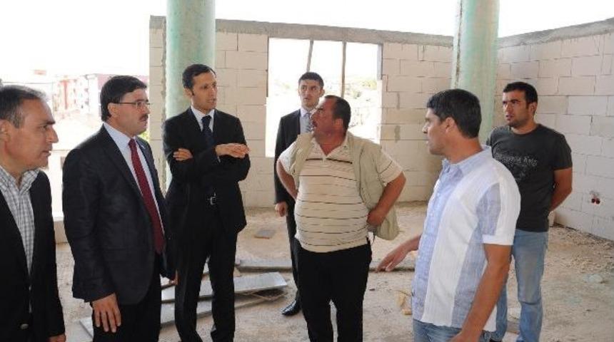 Yozgat Milletvekili Başer, Yerk&ouml;y H&uuml;kumet Konağı İnşaatını İnceledi