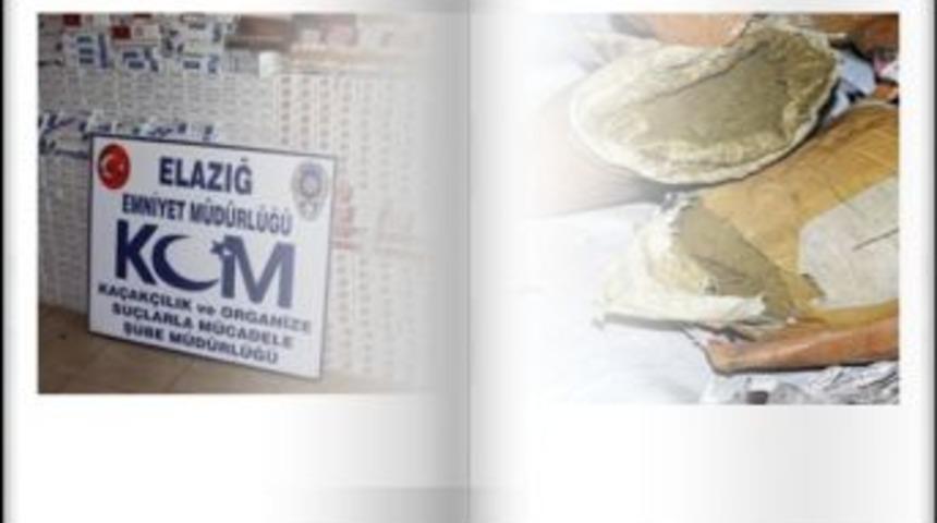 Ka&ccedil;ak sigara ve uyuşturucu operasyonu