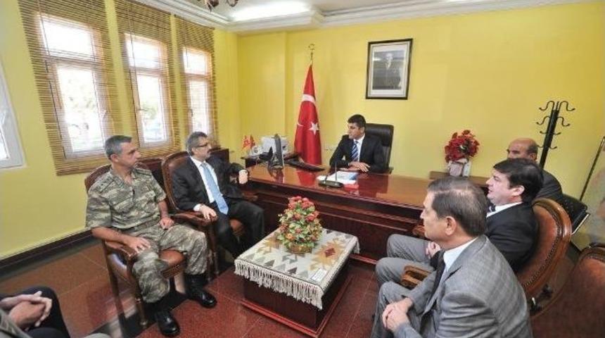 Vali Dr. Mehmet Oduncu, Hasanbeyli İl&ccedil;esinde İnceleme Ve Denetlemelerde Bulundu