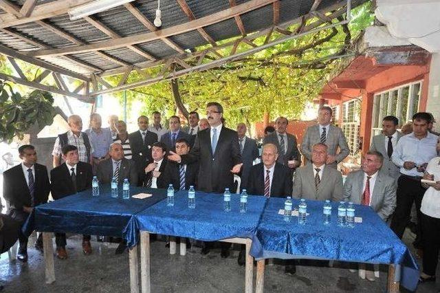 Vali Dr. Mehmet Oduncu, Hasanbeyli İl&ccedil;esinde İnceleme Ve Denetlemelerde Bulundu 1