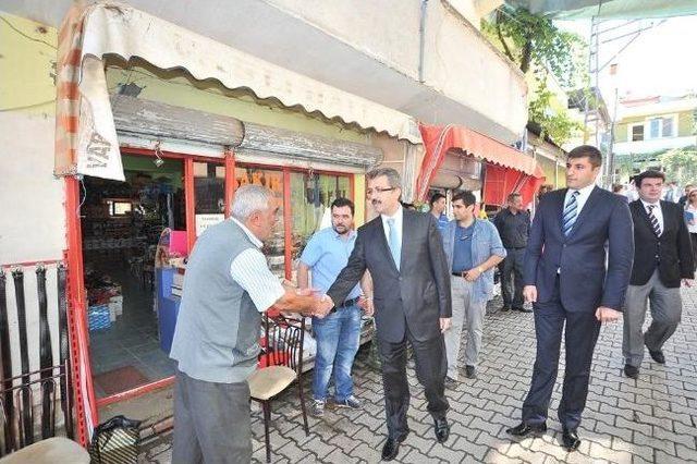 Vali Dr. Mehmet Oduncu, Hasanbeyli İl&ccedil;esinde İnceleme Ve Denetlemelerde Bulundu 2