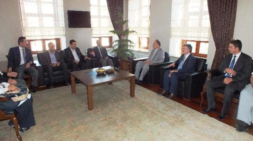 Ak Partililerden Vali Erol&rsquo;a Ziyaret