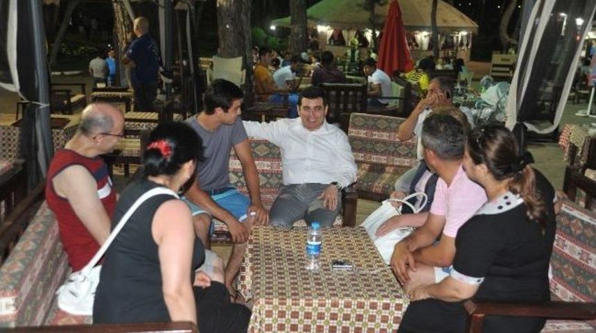 Başkan T&uuml;t&uuml;nc&uuml;&rsquo;den Kent Ormanı&rsquo;na Ziyaret