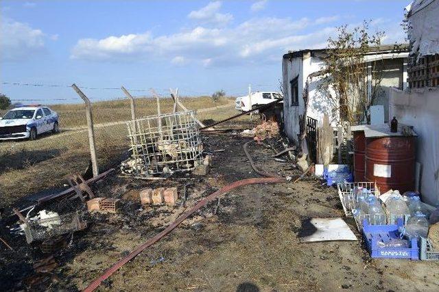 Bağ Evinde Ş&uuml;pheli Yangın 1