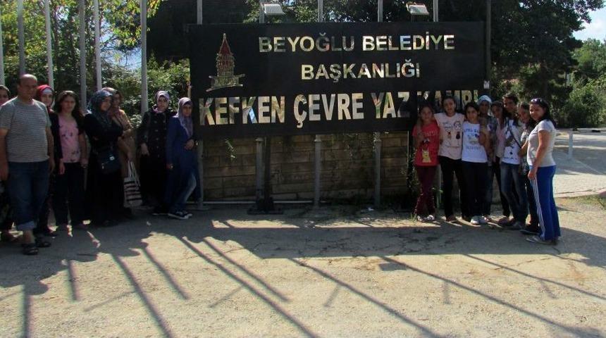 Bitlisli &Ouml;ğrenciler, Yaz Kampında Beyoğlu Belediyesi'nin Misafiri Oldu