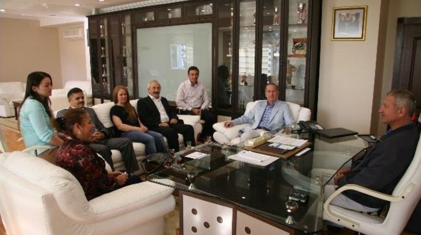 Kafkaslar’dan Başkan Dişli’ye Davet