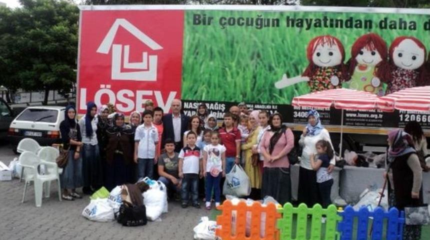 L&ouml;sev&rsquo;in İyilikler Tır&rsquo;ı Ereğli&rsquo;ye Geldi