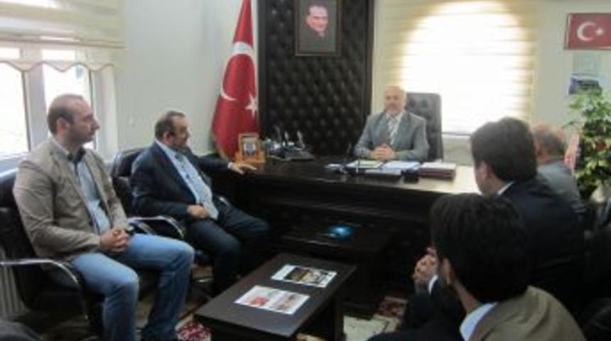 AK Parti Heyetinden M&uuml;ft&uuml; U&ccedil;kun'a 'hayırlı Olsun' Ziyareti