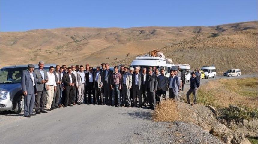 Muş&rsquo;ta &lsquo;yol&rsquo; Eylemi