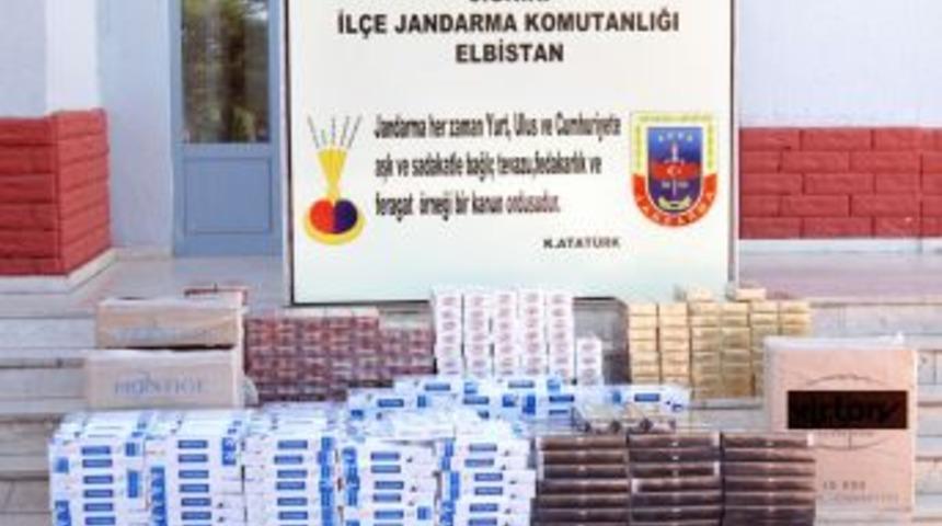 Elbistan'da Ka&ccedil;ak Sigara Operasyonu