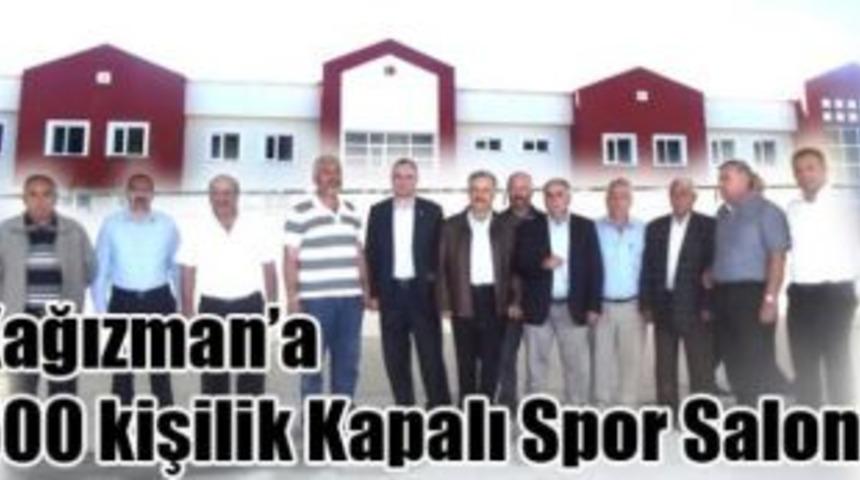 Kağızman'a 500 kişilik kapalı spor salonu .