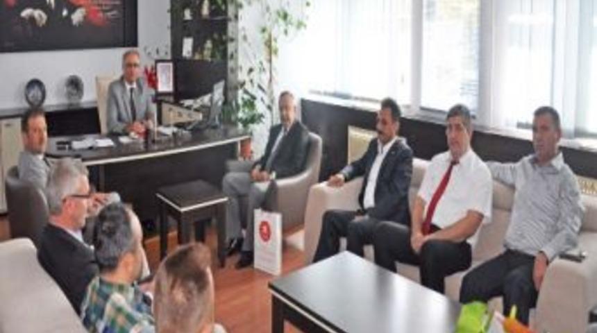 İtso&rsquo;dan Kaymakam Ak&ccedil;a&rsquo;ya Ziyaret