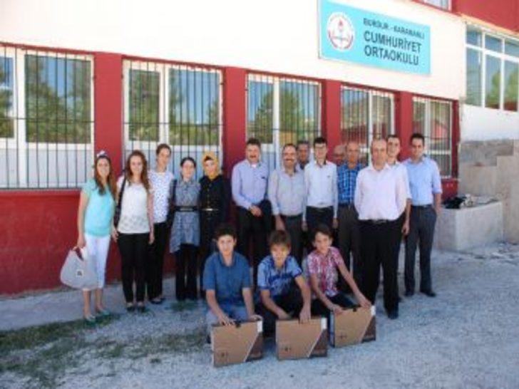 Karamanlı'da Başarılı Öğrenciler Ödüllendirildi