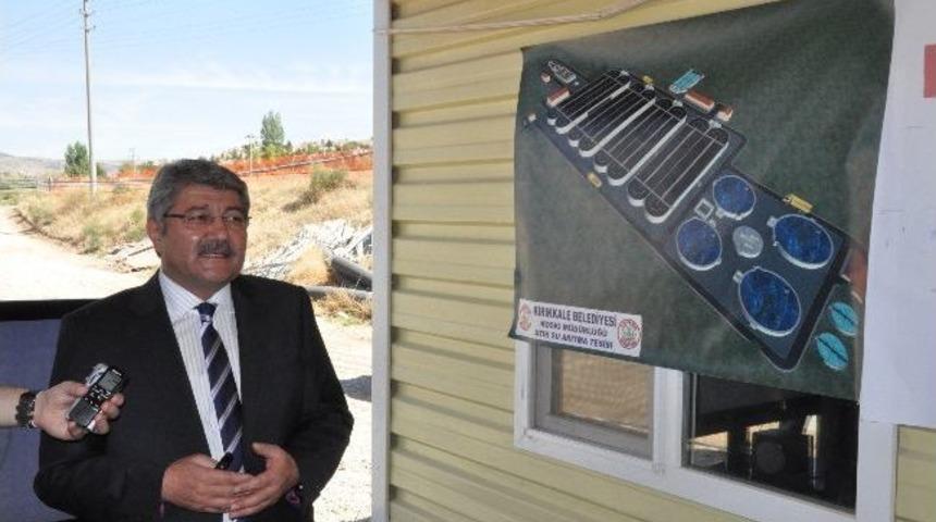 Belediye Başkanı Korkmaz Atık Su Tesini Tanıttı