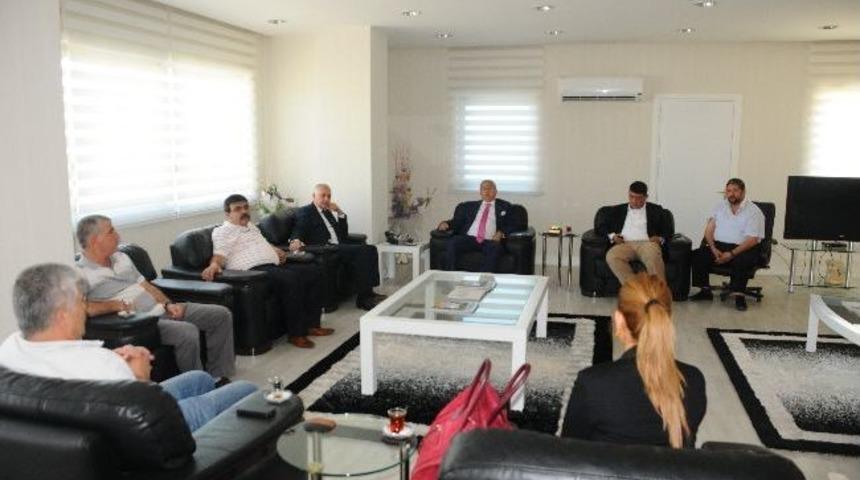 Tesk Genel Başkanı Paland&ouml;ken&rsquo;den Aesob&rsquo;a Ziyaret