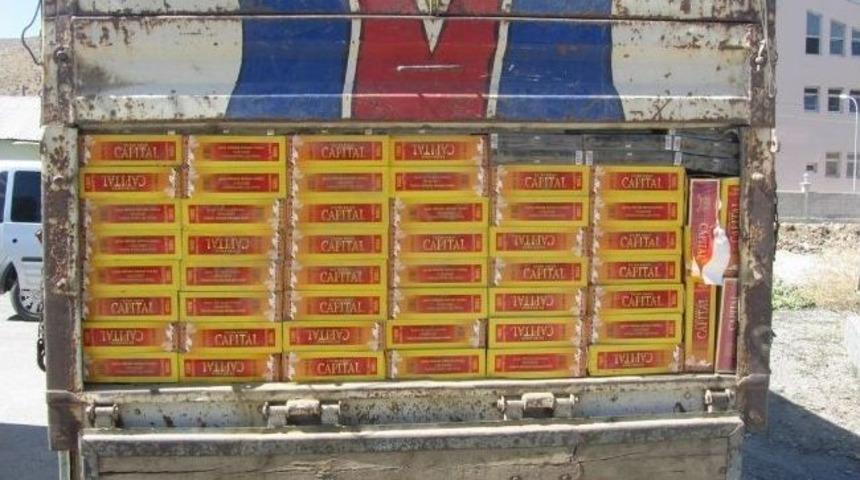 Bitlis&rsquo;te Ka&ccedil;ak Sigara Operasyonu
