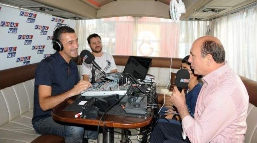 Başkan Ok Kral Fm'in Canlı Yayın Konuğu Oldu