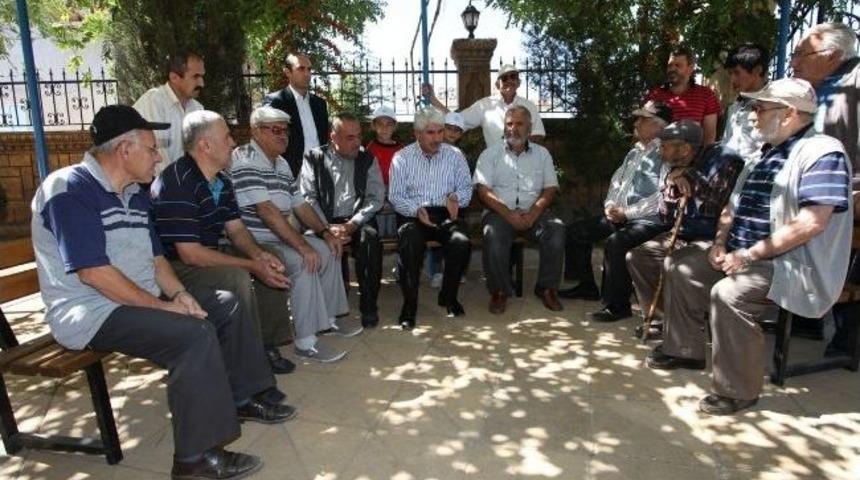 Başkan Sakallı G&uuml;ndoğdu Mahallesinde