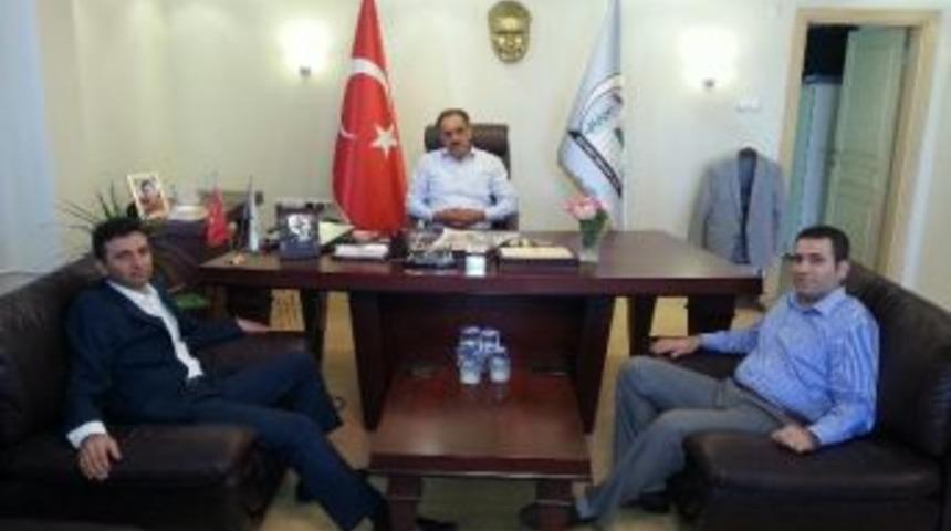 Akyazı&rsquo;ya Yeni Atanan Hakimler Ve Savcı&rsquo;dan Başkan Yazıcı&rsquo;ya Ziyaret