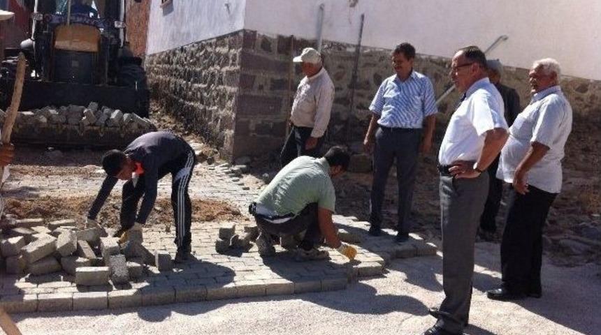 Manisa&rsquo;da K&ouml;y Ve Beldelere Taş Parke D&ouml;şeniyor