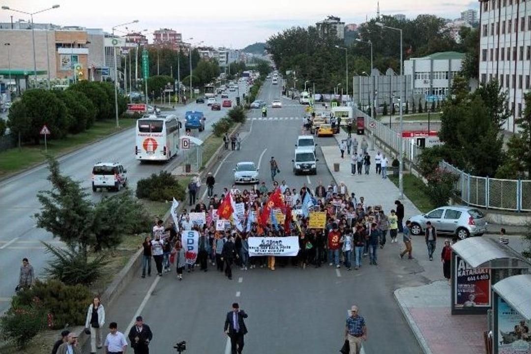 Samsun&rsquo;da Ahmet Atakan İ&ccedil;in Eylem D&uuml;zenlendi