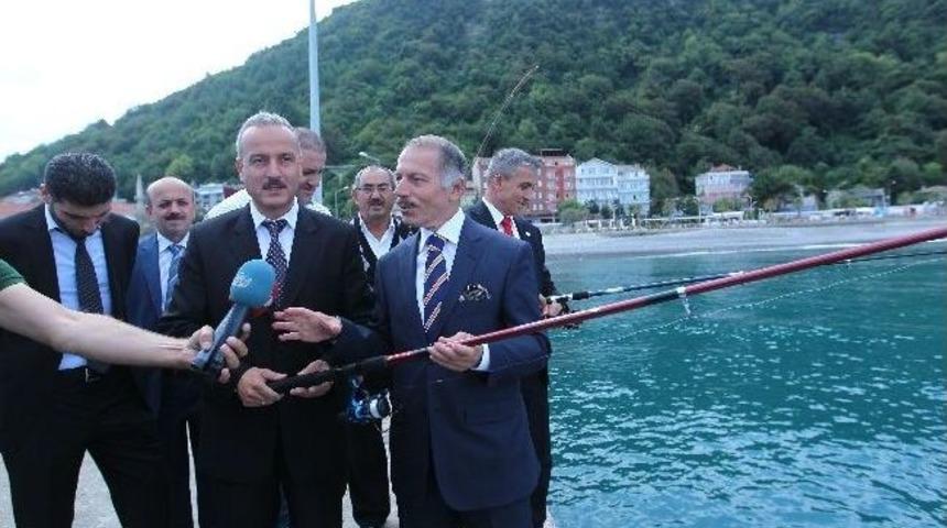 Başkan Atila Aydıner'in Sinop&rsquo;ta Balık Keyfi