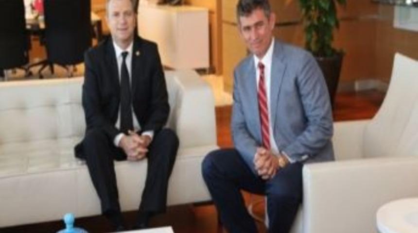 İşbilen&rsquo;den Feyzioğlu&rsquo;ne Ziyaret