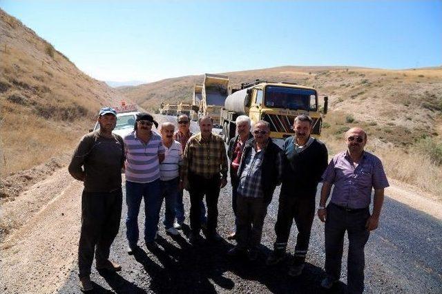 Bademkaya Ve Gümüşgören Grup Yolu Asfalta Kavuştu 1