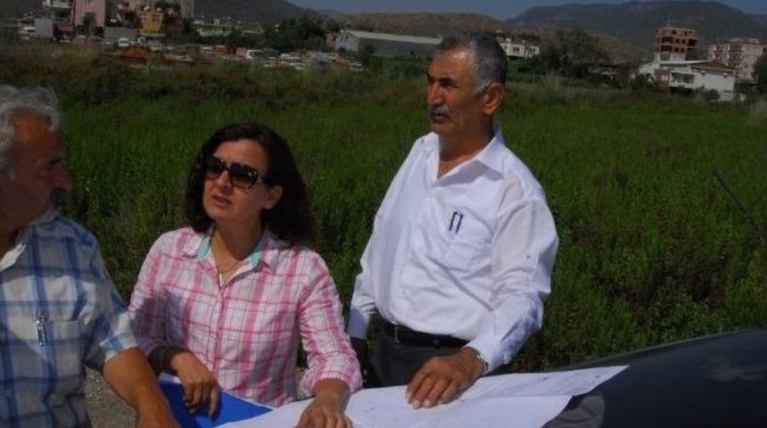 Bozyazı'da Atıksu Arıtma Tesisi &Ccedil;alışmaları