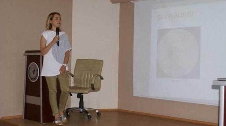 Sağlık İl M&uuml;d&uuml;rl&uuml;ğ&uuml;'nden Organ Nakli Eğitimi