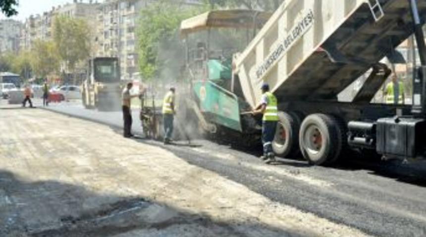 Baraj Yolu Asfaltlanıyor