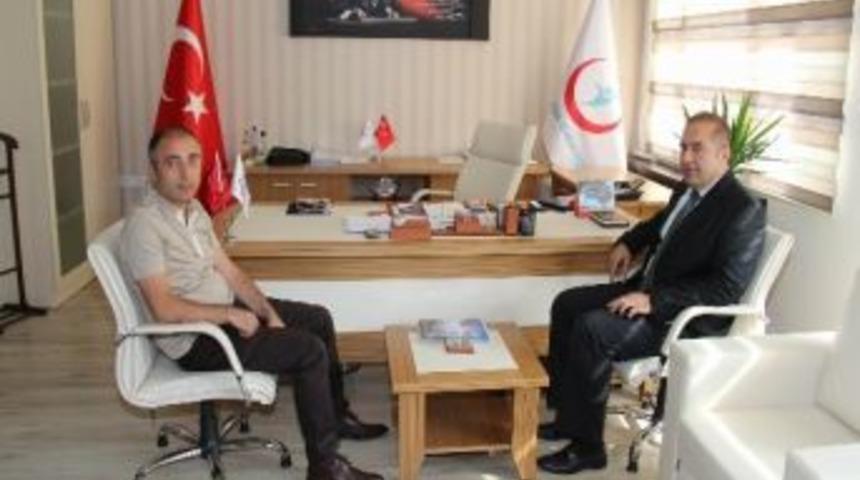 Başsavcı Uslu&rsquo;dan Khb Genel Sekreteri &Ouml;zt&uuml;rk&rsquo;e Ziyaret