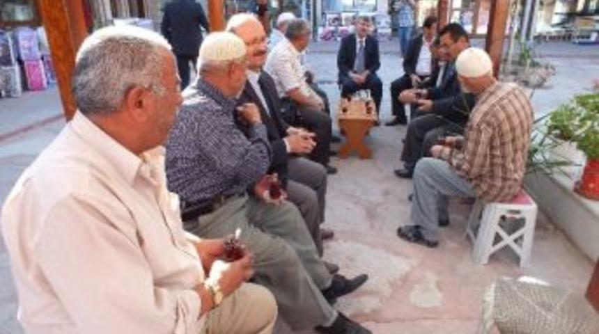 Sorgun Ve Aky&uuml;rek&rsquo;ten Bedesten Esnafına Ziyaret