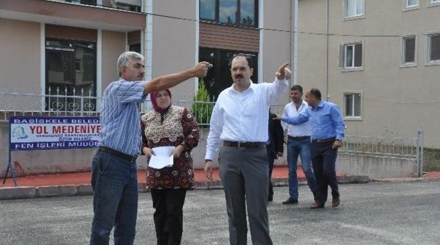 Başkan Ayaz İş&ccedil;isinin Yanında, Halkın İ&ccedil;inde