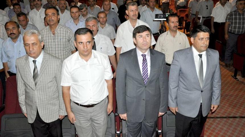 Okul M&uuml;d&uuml;rleri Kozan'da Bir Araya Geldi