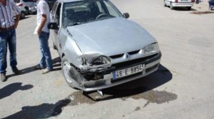 Elbistan'daki Kaza Anı Kameralara Yansıdı