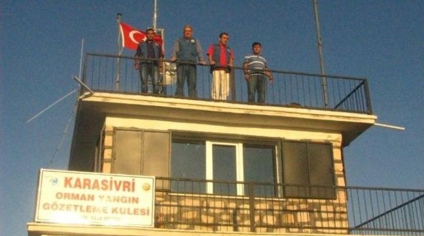 Orman G&ouml;zetleme Kulesine Ziyaret