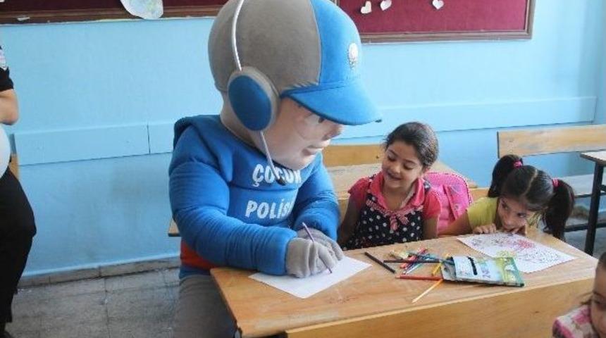 'kanka Polisi'nden Minik &Ouml;ğrencilere Ziyaret