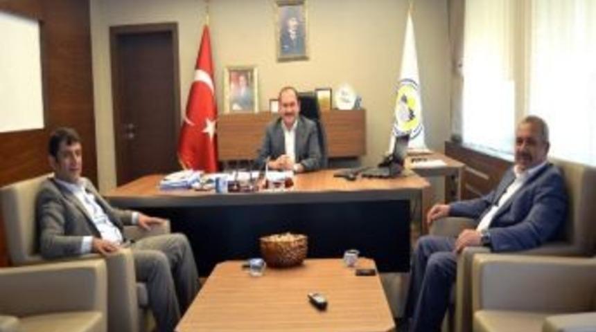 Turhal Belediye Başkanı G&ouml;zen&rsquo;den Eyvaz&rsquo;a Ziyaret