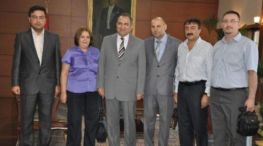 Kantinciler Odasından, Zonguldak Valisi Kaban&rsquo;a Ziyaret